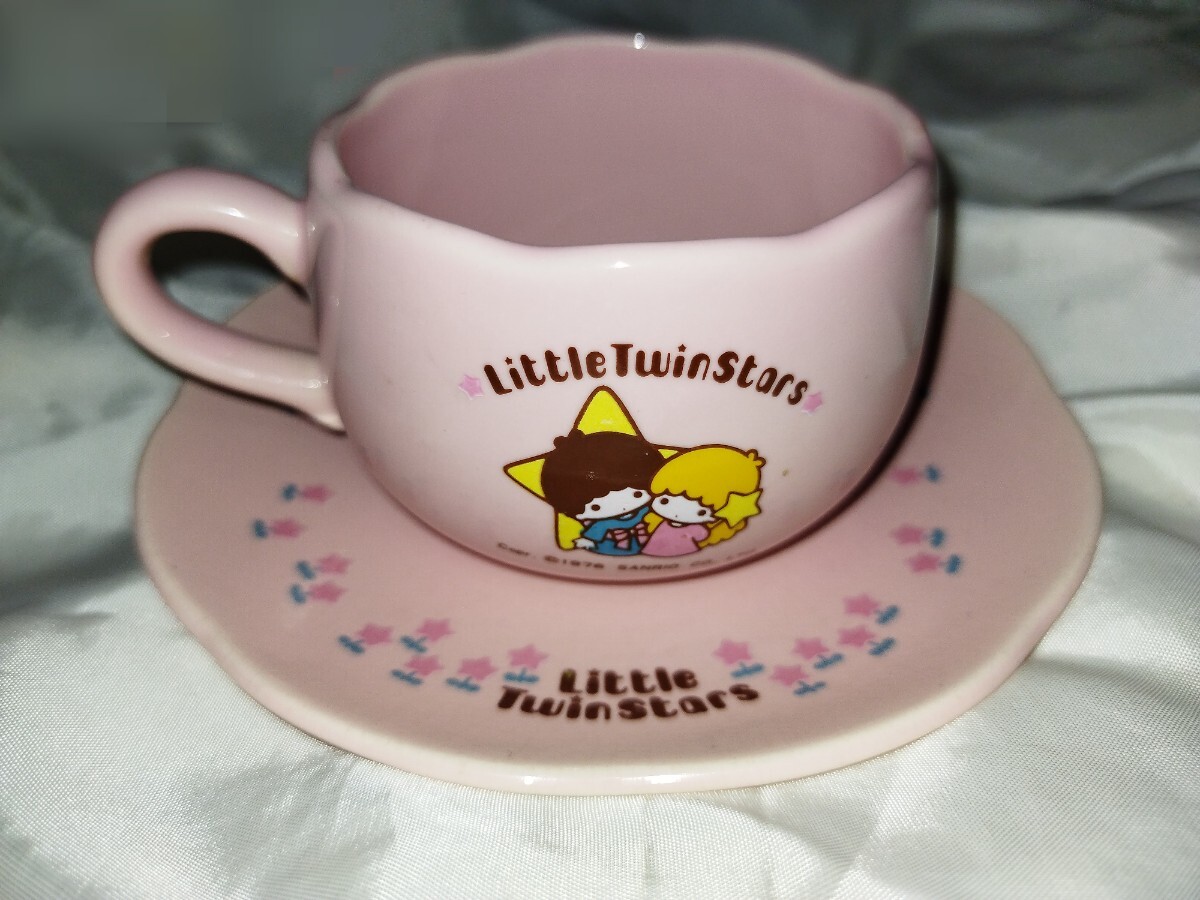 サンリオ リトルツインスターズ キキララ 貯金箱 2点セット 1976年