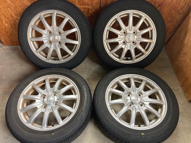 中古】N-ONE JG1 純正アルミホイール 1本 14×4.5J 4H PCD100 OFF40