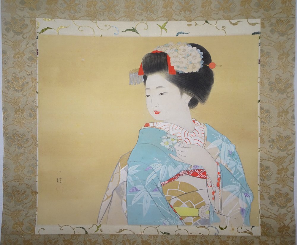 春画 「 春色十六景 」上村松園 秘蔵画帖 作品集 / 解説1枚・作品16点