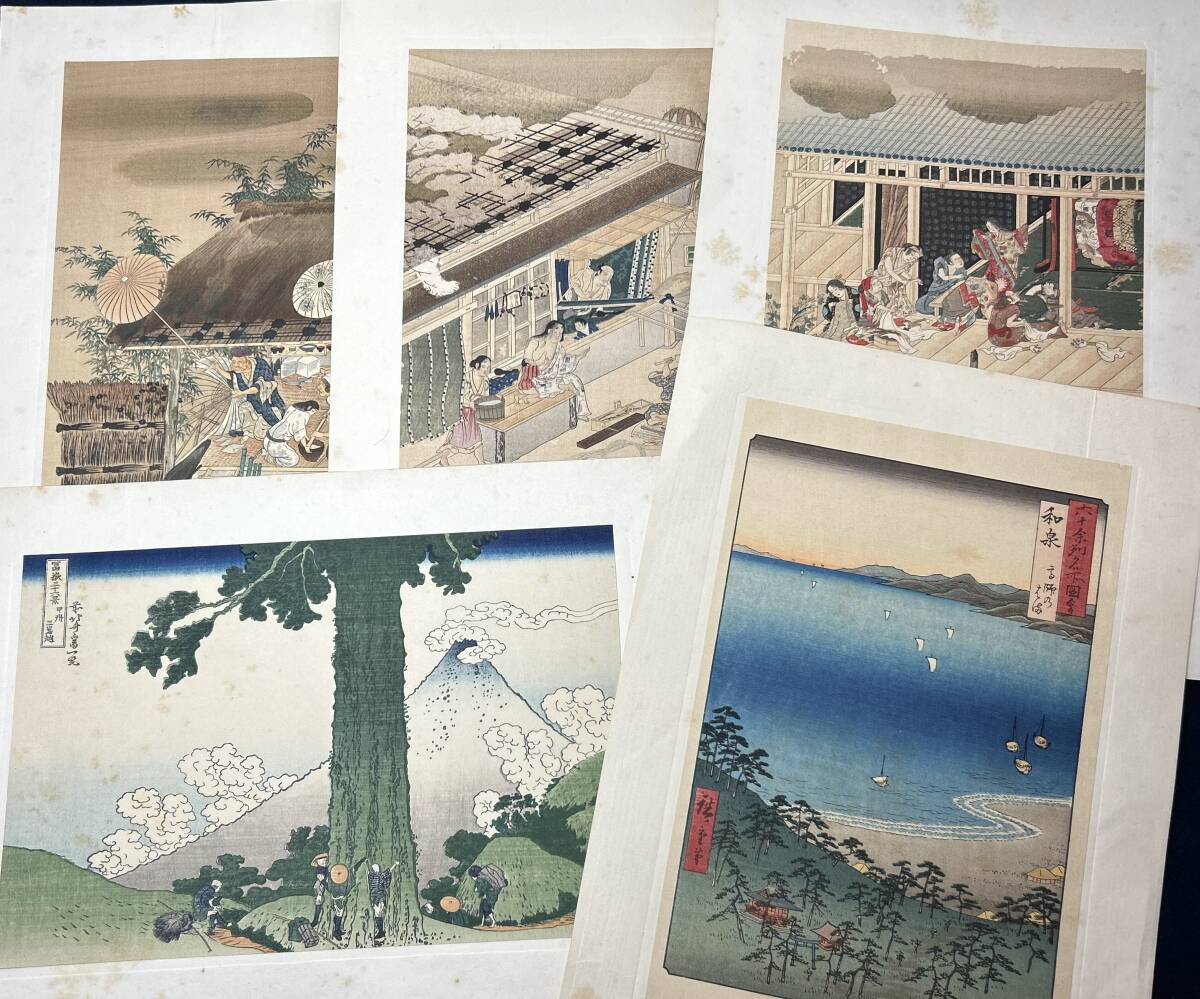 土佐光起 真筆 慶應三年以降の作 絹本 着色楼閣山水図 双幅 徳川家葵御紋表 慶應◇土佐家中興の祖【土佐光起】真筆 絹本極彩色石山紫式部画賛 伝世