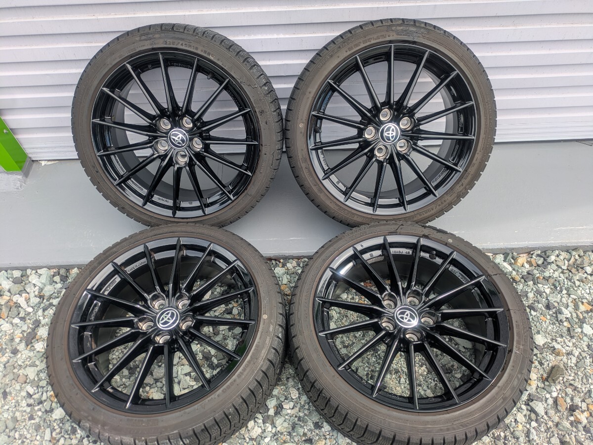 エンケイ NT03RR 18インチ 9J+45 PCD112 タイヤセット ENKEIの落札情報