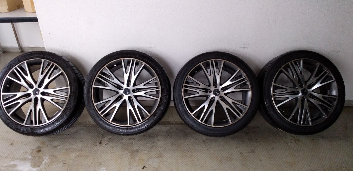 ◇モデリスタウイングダンサーX◇中古夏タイヤ付◇245/40R19インチ 4本