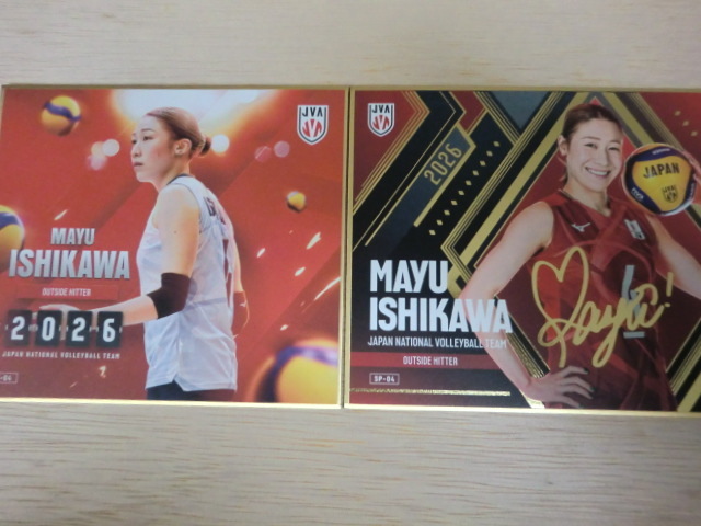 ☆全日本女子バレー石川真佑選手直筆サイン色紙☆の落札情報詳細