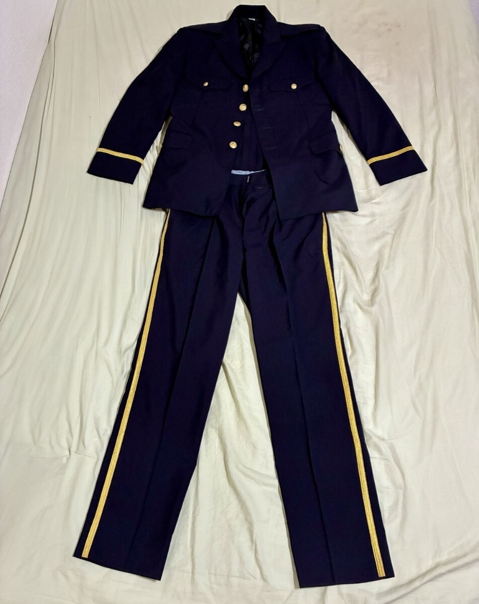 中古】陸上自衛隊 91式夏服 曹士用 5A 上着 ジャケット パンツ 制服