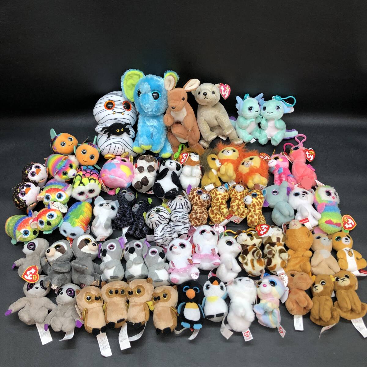 中古】美品/Tyビーニーズ/BEANIE BABY/ぬいぐるみ/鳥セット/14体セット