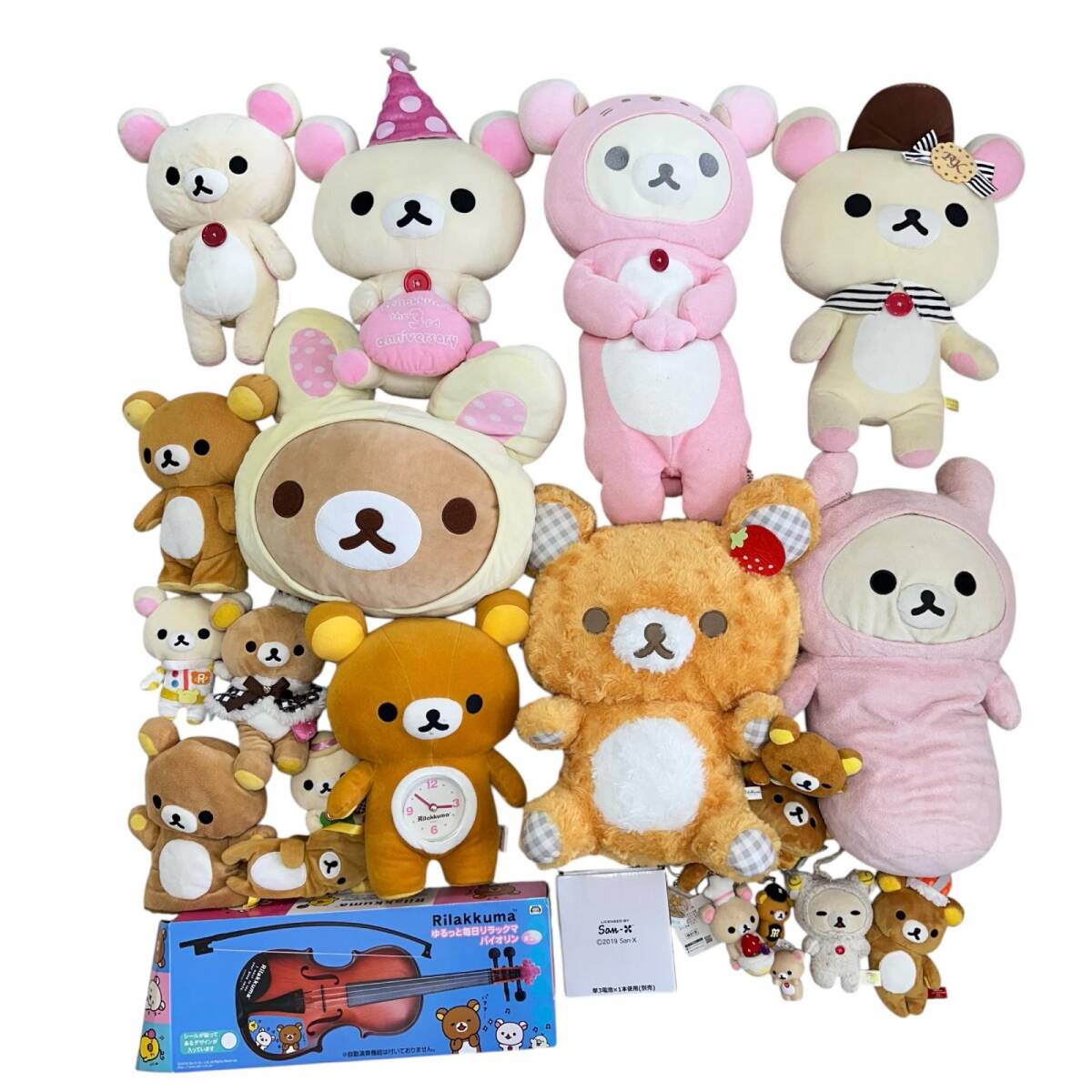 新品】サンエックス SAN-X 2008☆リラックマ☆あつめてぬいぐるみ☆5
