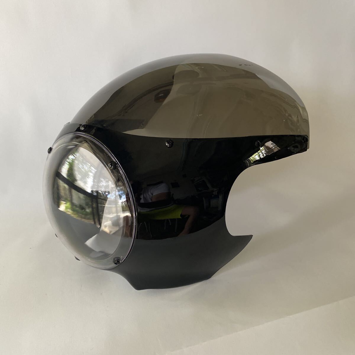 新品】Z400GP GPZ400Fに デュアル ロケットカウル ヘッドライト R-1-8