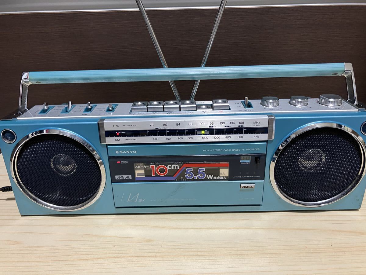 中古】【SZ4722】SANYO サンヨー CDラジカセ PH-WCD660U ダブル