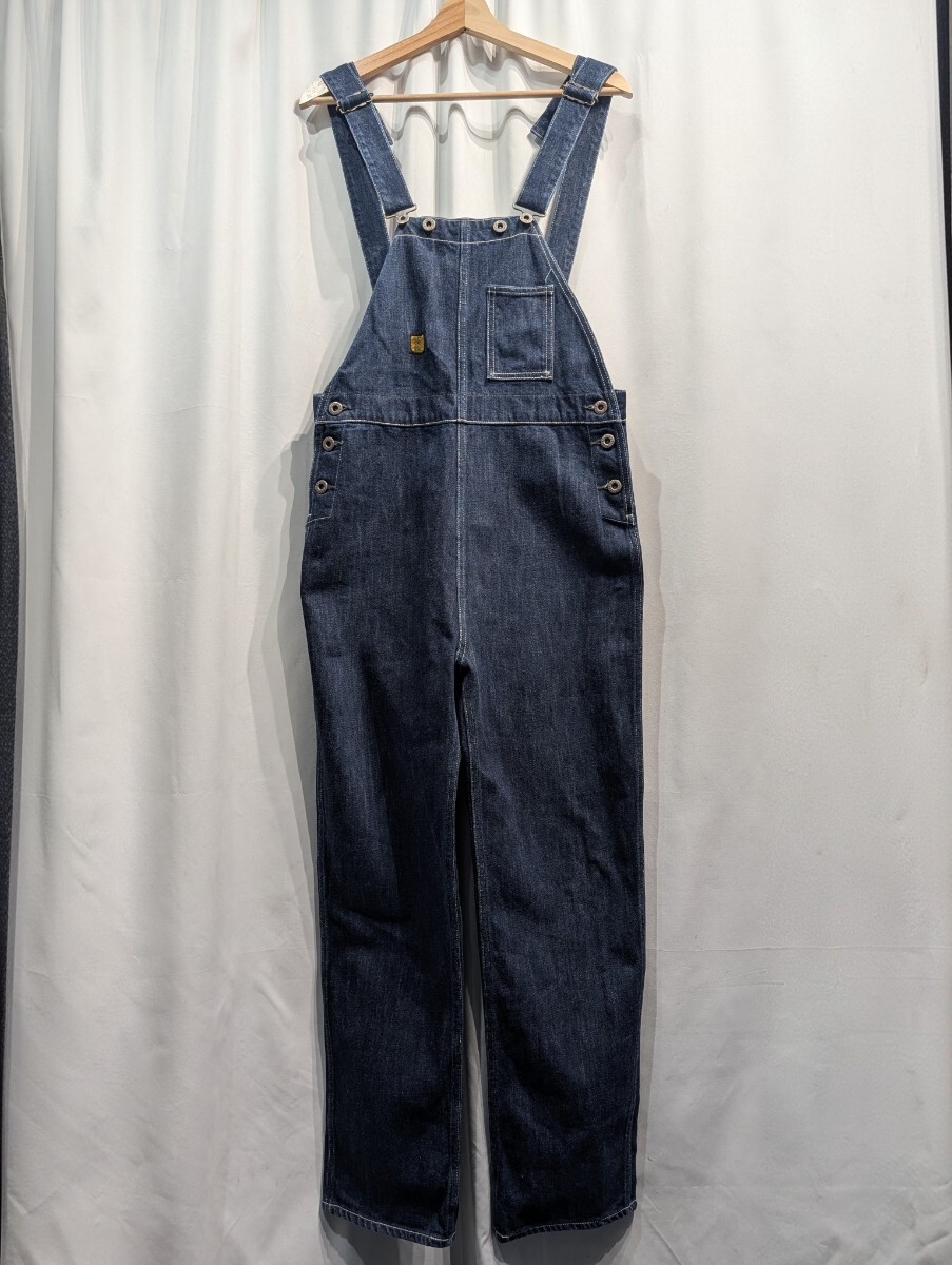 新品】春新作 13.8oz岡山 デニム ジャンプスーツ ツナギ つなぎ