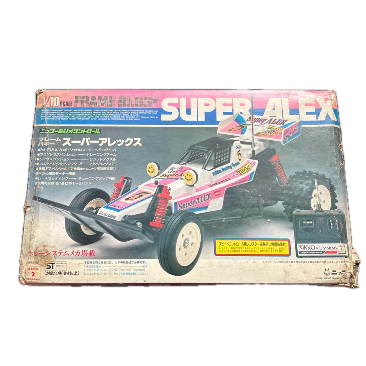 2340△フレームバギー ロードスター ニッコー ラジコン 赤色の落札情報