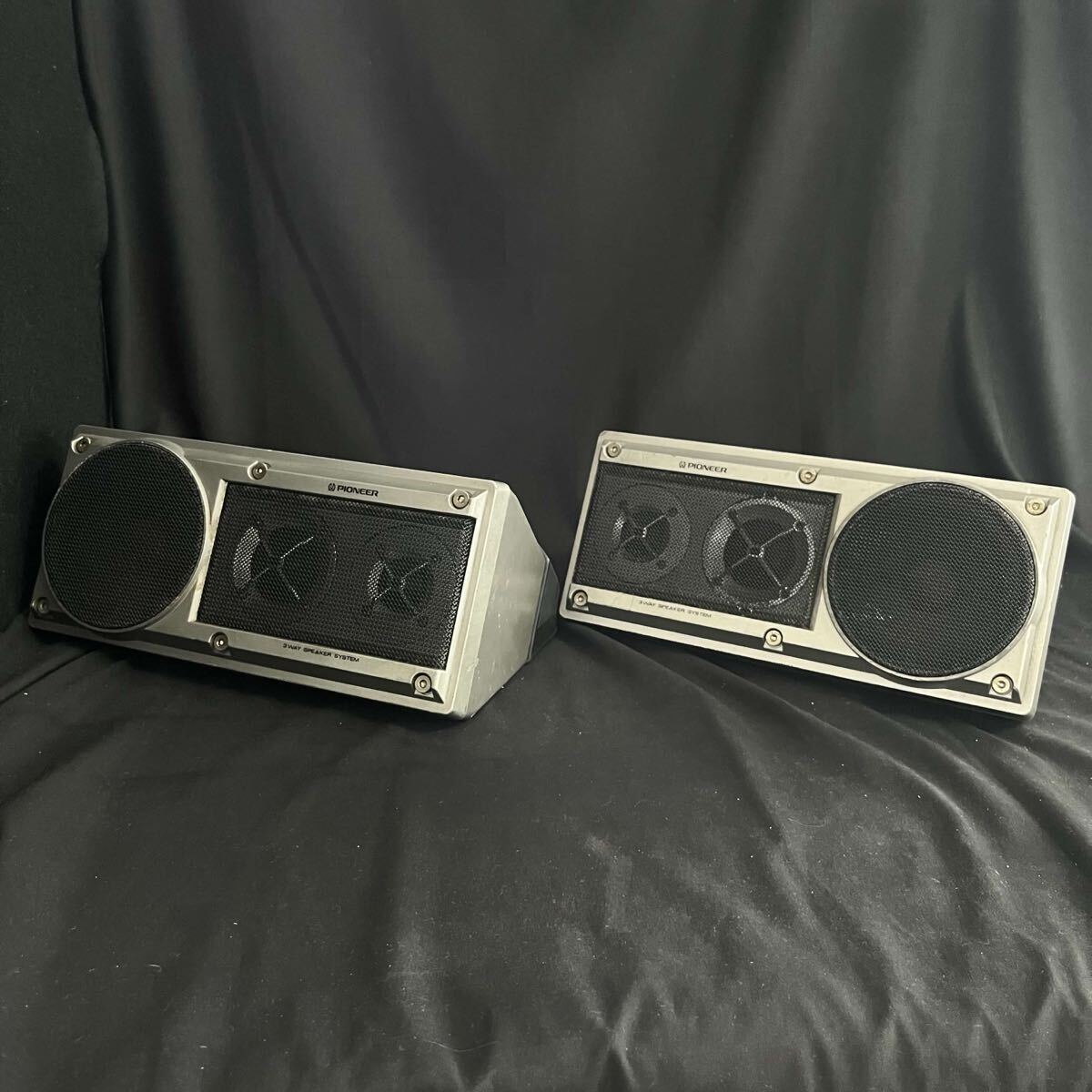 全体的に状態が悪い】PIONEER TS-X15Ⅱ パイオニア カースピーカーペア