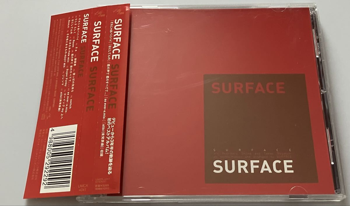 SURFACE「SURFACE」ベストアルバム 検索：サーフィス 椎名慶治 永谷喬