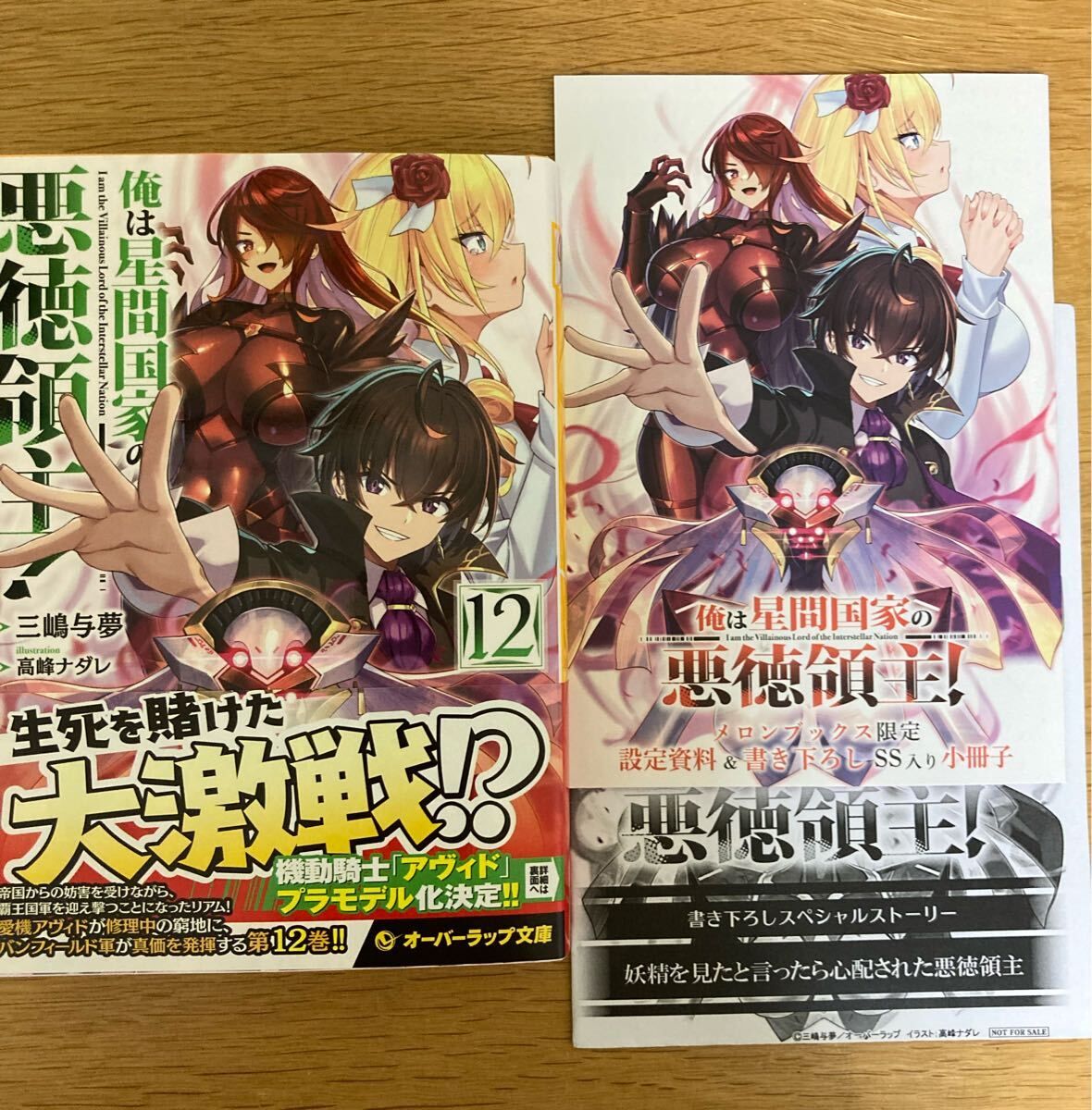 俺は星間国家の悪徳領主！第3巻 メロンブックス限定版特典 書き下ろし