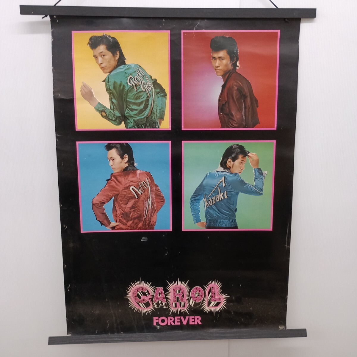 CAROL ポスター チェスby 1975'キャロル⭐︎矢沢永吉・ジョニー大倉