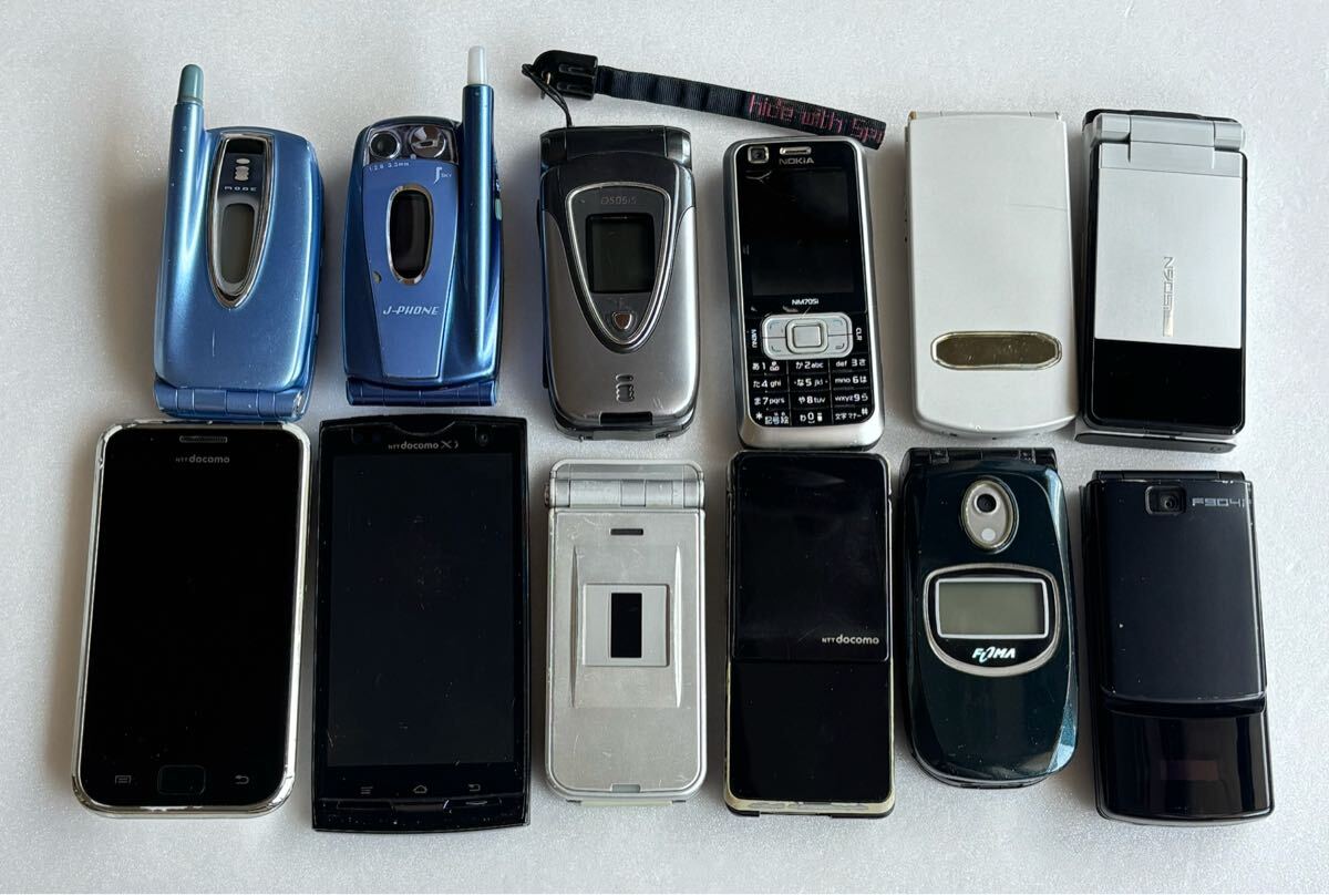 docomo FOMA NM705i ＃DG1976 NOKIA ガラケー ケータイ 簡易動作確認