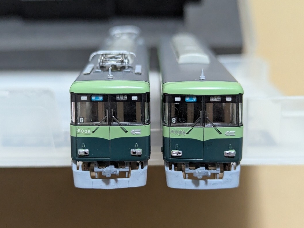 組立品]グリーンマックス 京阪6000系 8両セット1108M・Tの落札情報詳細