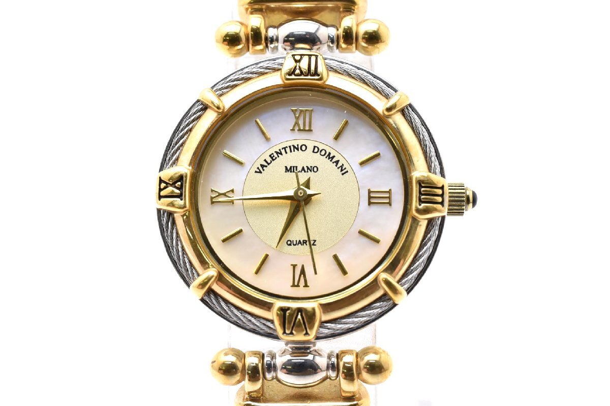 ☆VALENTINO DOMANI バレンチノ ドマーニ MILANO VD-1023 FINE GOLD
