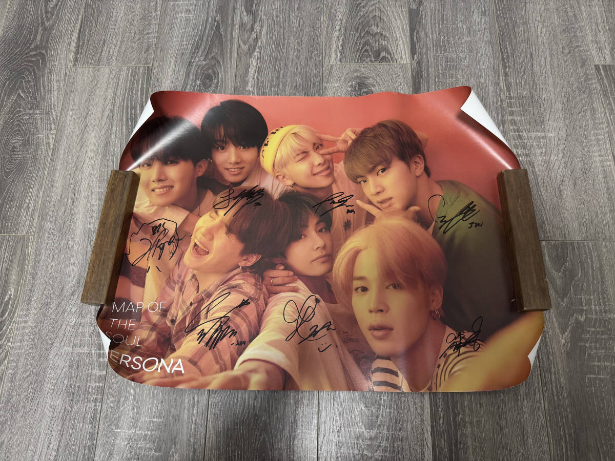 防弾少年団　バンタン　BTS ジミン　サイン　直筆　公式ファイル ジミン(BTS,防弾少年団)☆直筆サイン入り・韓国アルバム「MAP OF THE