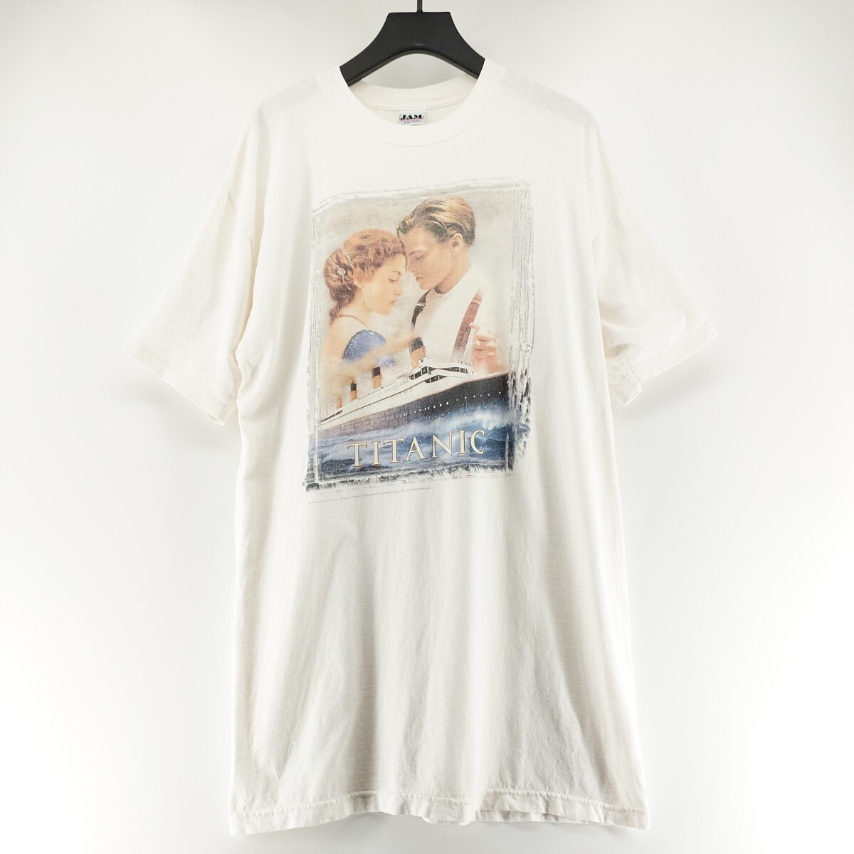 美品/TITANIC Movie H&M /ホワイト/タイタニック 90年代 映画 激レア