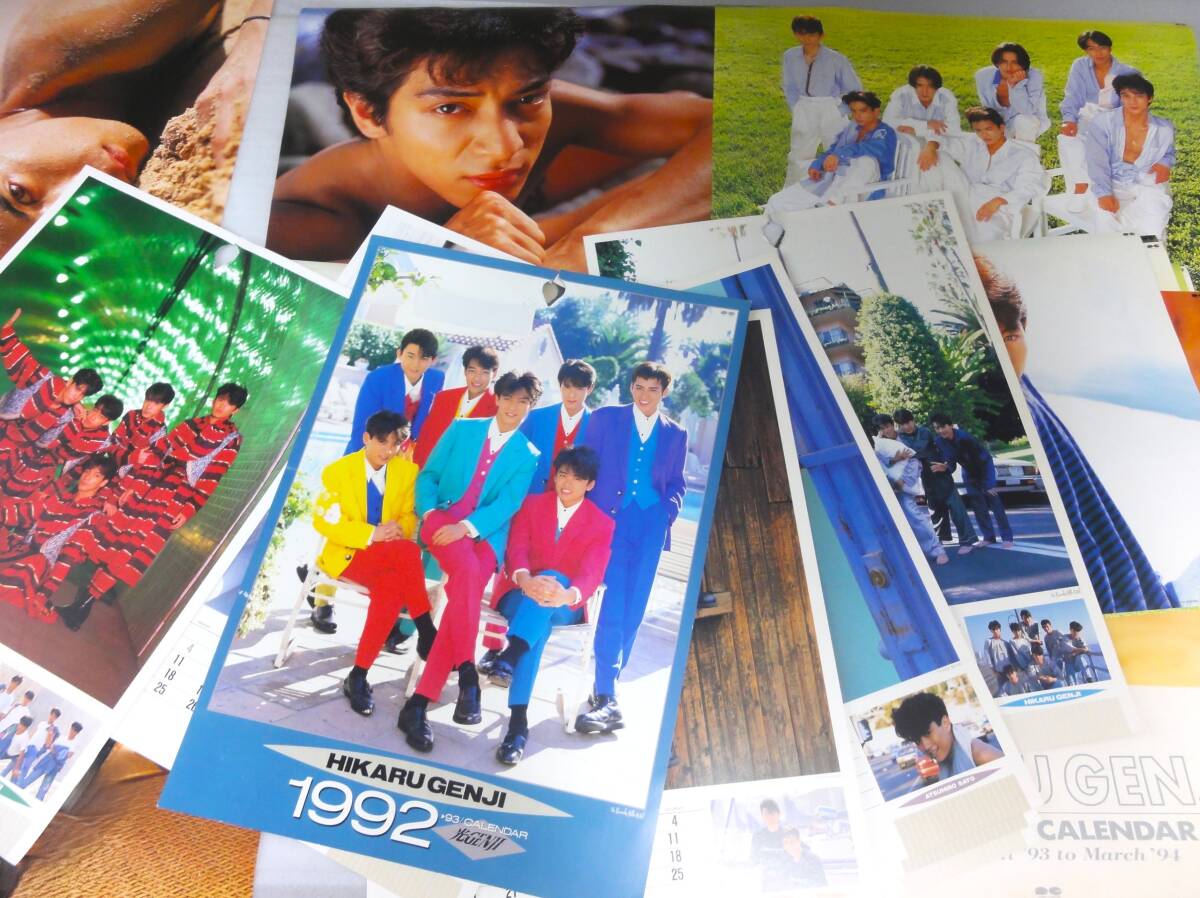 光GENJI ポスター カレンダー 2種類 当時物 の落札情報詳細 - Yahoo