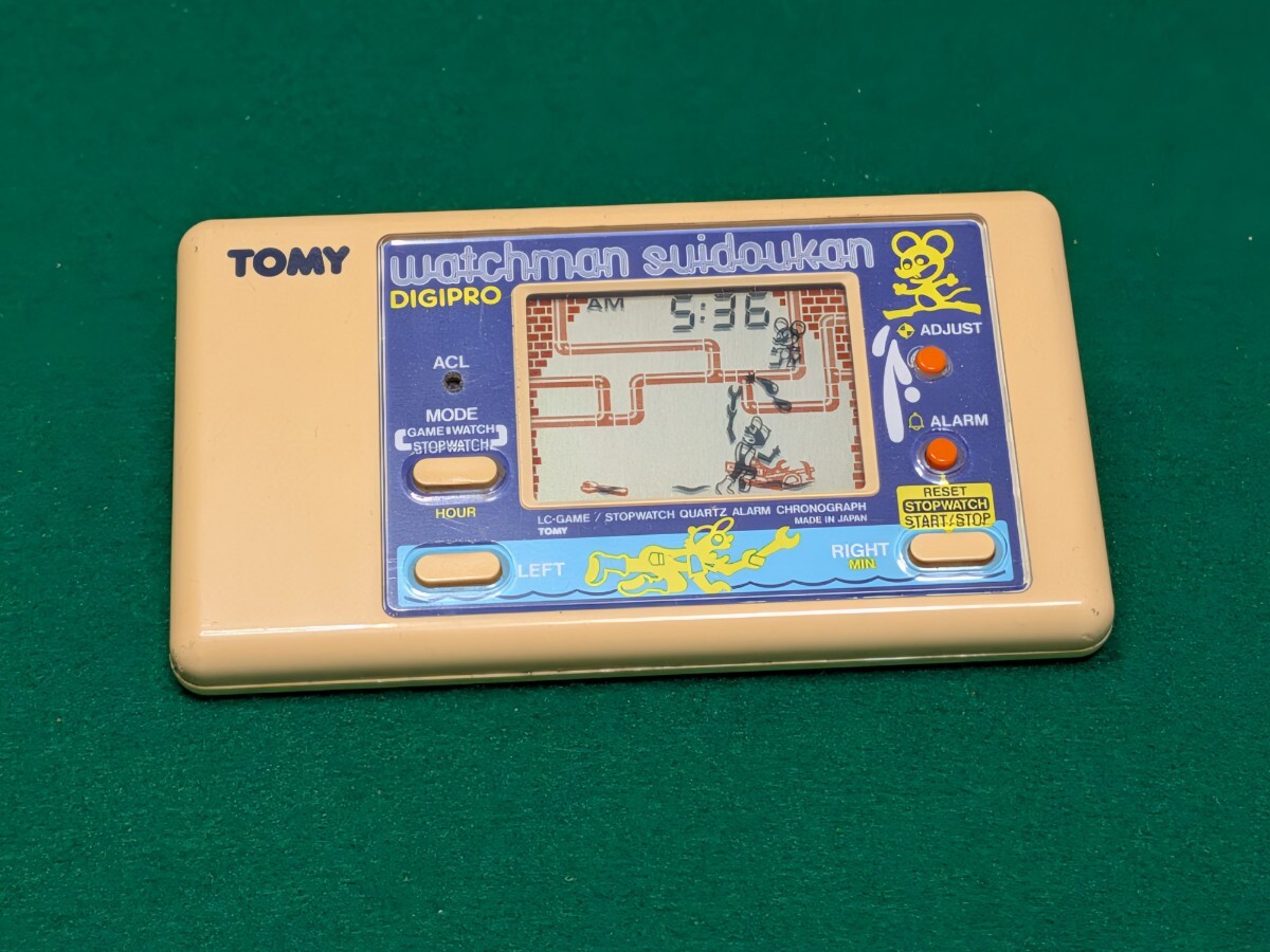 レトロ ゲームウォッチ GAME&WATEH トミー ウォッチマン プロレス