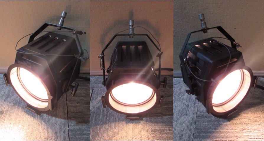 ④ RDS 龍電社 演出空間用照明器具 0.5KQS-ⅡQスポットライト500w 点灯