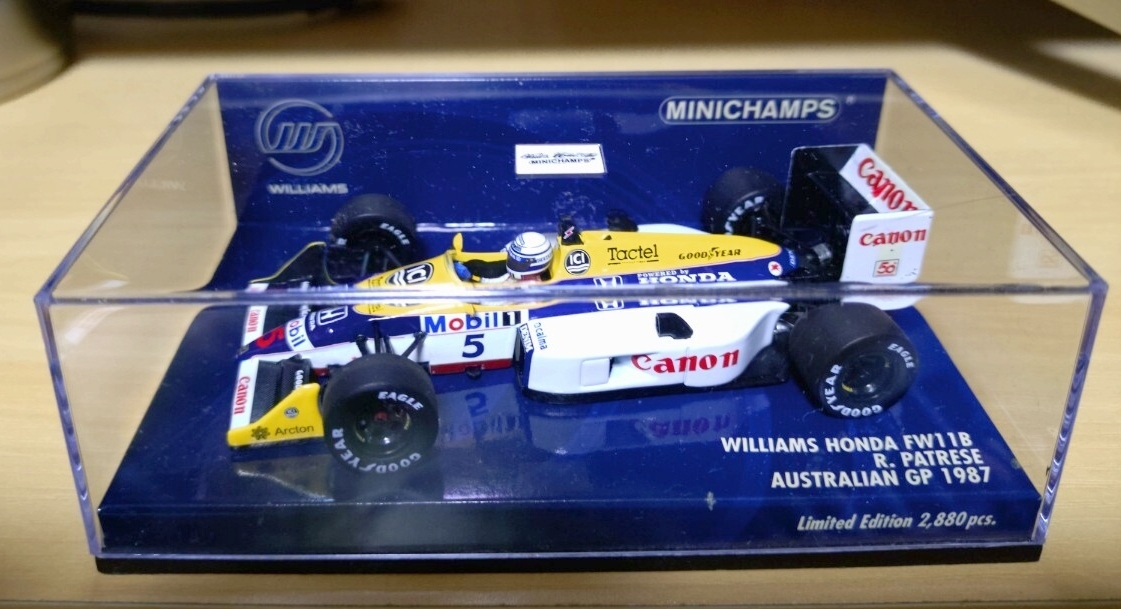 1/43 ブラバム・BT55 (Brabham) F1 1986 リカルド・パトレーゼ SPARK
