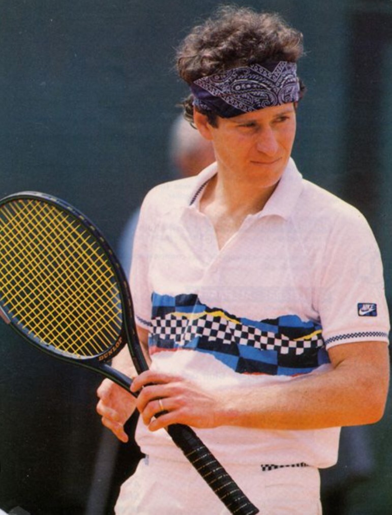 ジョン・マッケンロー 直筆サイン入り写真 四大大会7度優勝 シングルス