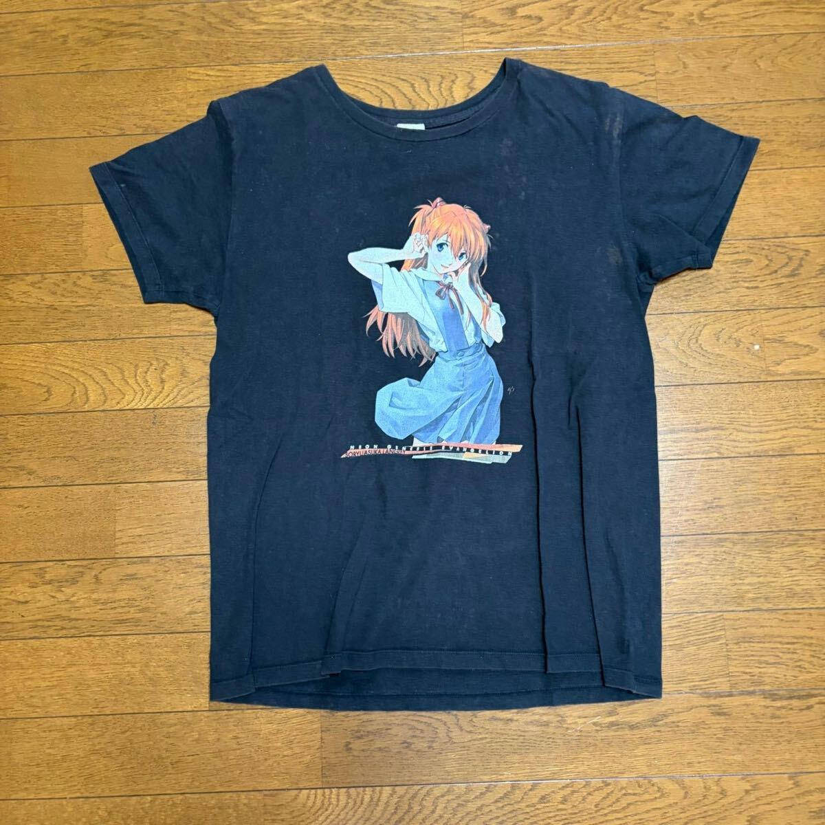90's エヴァンゲリオン ヴィンテージ Tシャツ アニメTシャツ ブラック