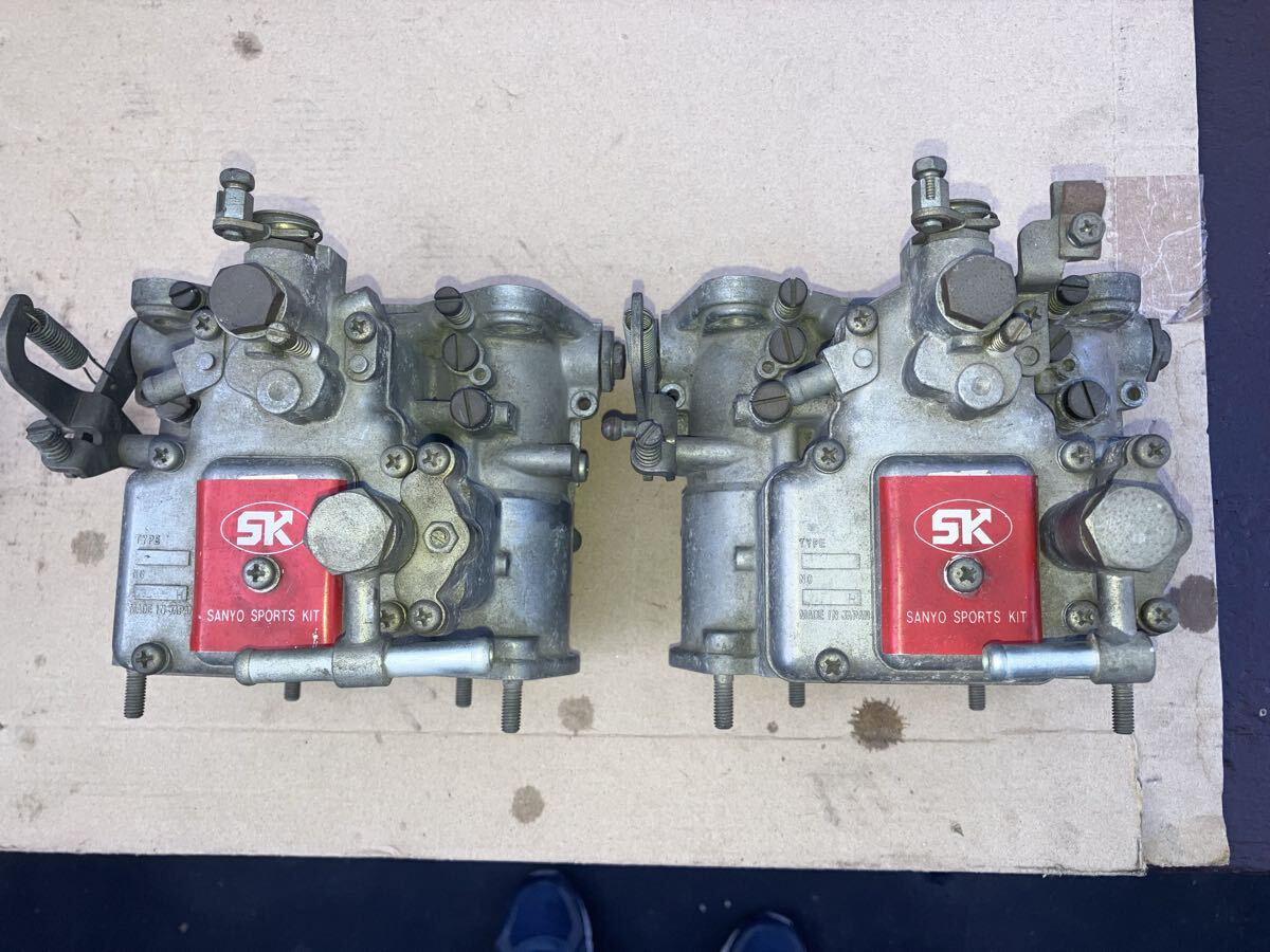 トヨタ純正 SOLEX ソレックス ミクニ キャブレター キャブ 40Φ 2基