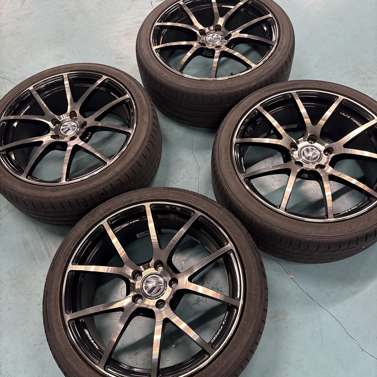 やや傷や汚れあり】フォルクスワーゲン ゴルフ7 GTI 純正 ホイール