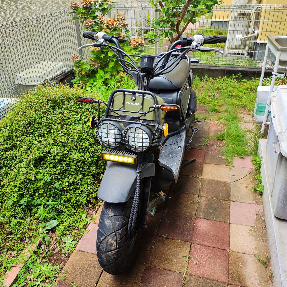 ラスト1個 ズーマー 250mm 直吊り ロング フレーム カラー ボルト付き 新品】ズーマー 250ロング 直吊りフレーム カスタムに ローダウン