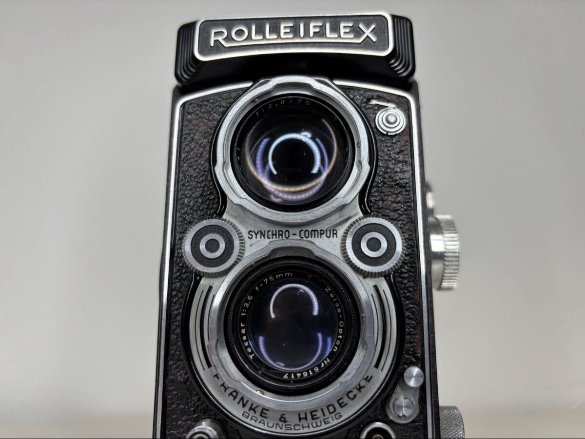 ローライフレックス3.5D/3.5MX-EVS(Type-2)テッサー上玉付・OH保証