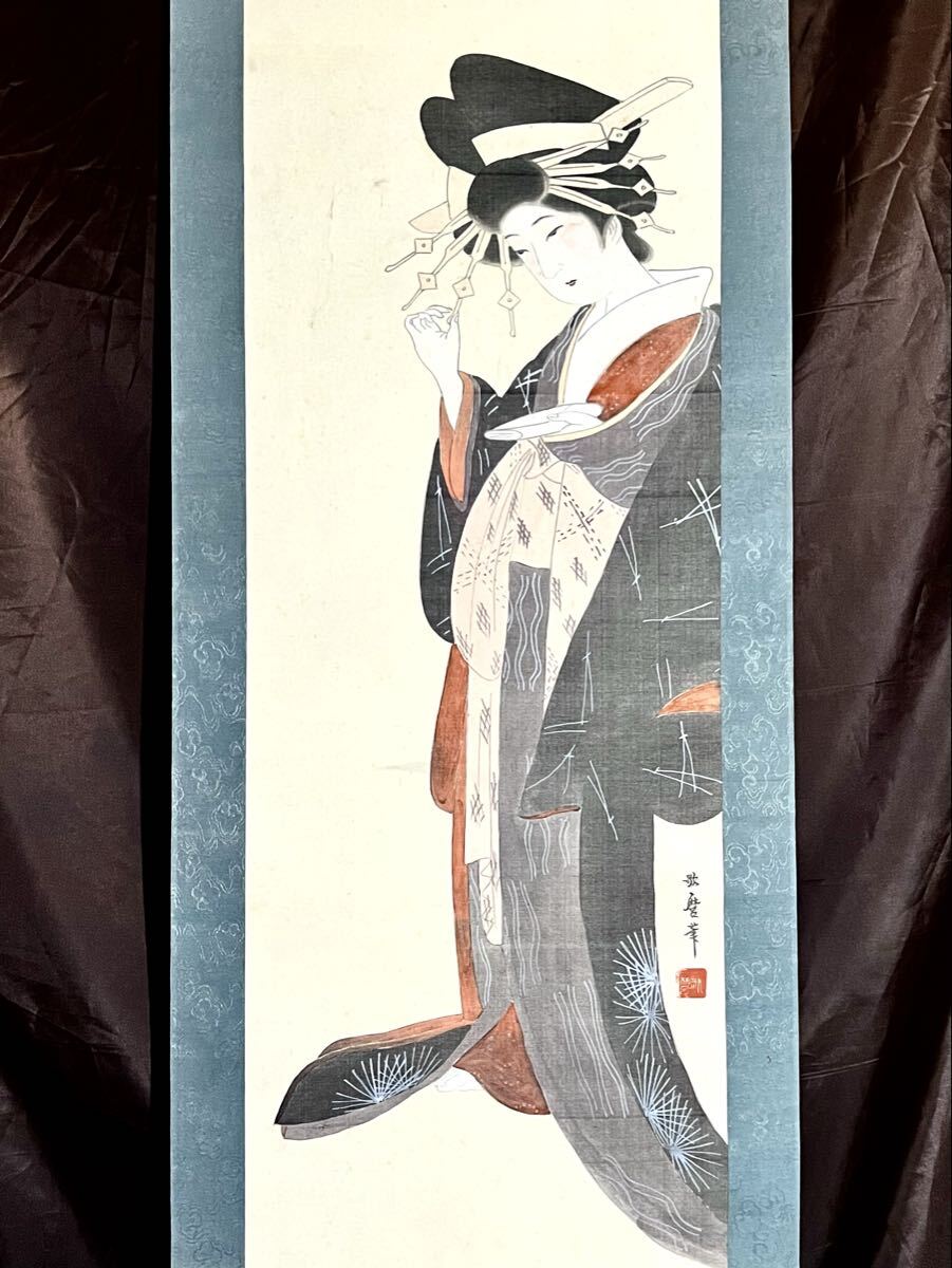 喜多川歌麿大珍品稀少レア江戸時代春画浮世絵木版画１９✕１３サイズ浮世絵師当時物 レア希少！【浮世絵巨匠傑作選】春画47点☆喜多川歌麿 葛飾北斎 溪斉英