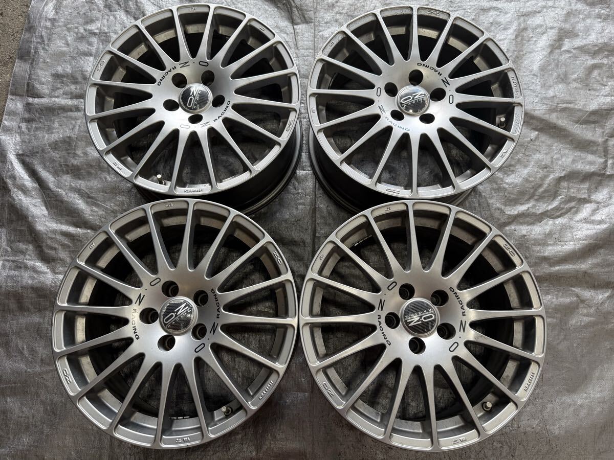 OZ RACING スーパーツーリズモ LM 17インチ 7J +42 PCD100 4穴の落札