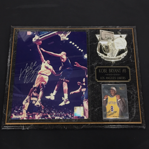 コービー・ブライアント 直筆サイン入り写真 NBAロサンゼルス