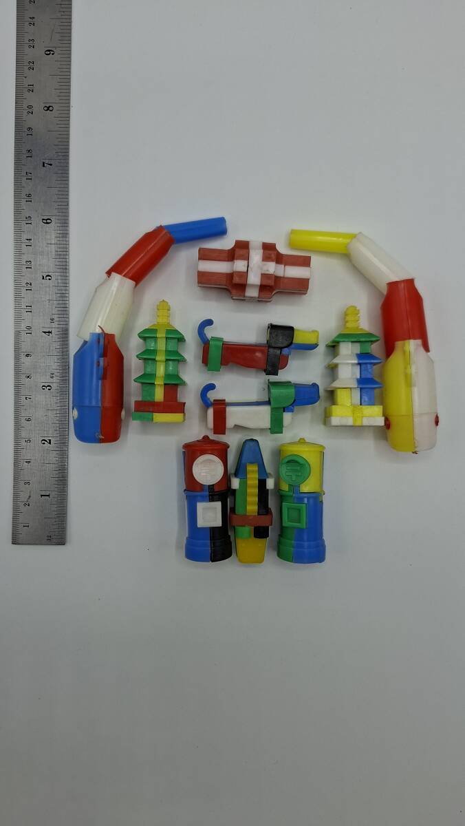 昭和レトロ カバヤ ビッグリーグガム おまけ 立体パズル 20個 まとめて