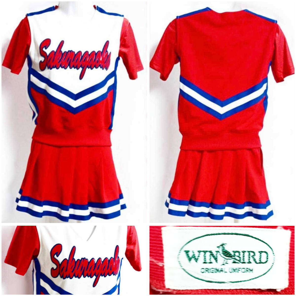 新品】【貴重】WINBIRD チア バトン ユニフォーム上下(セーラー服