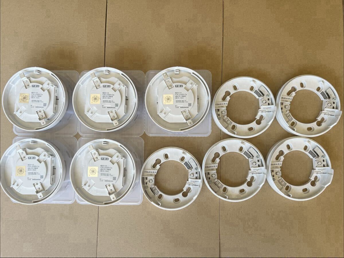 未使用】☆ 能美防災 スポット型感知器 3個 ベース付 FDP219A 未使用