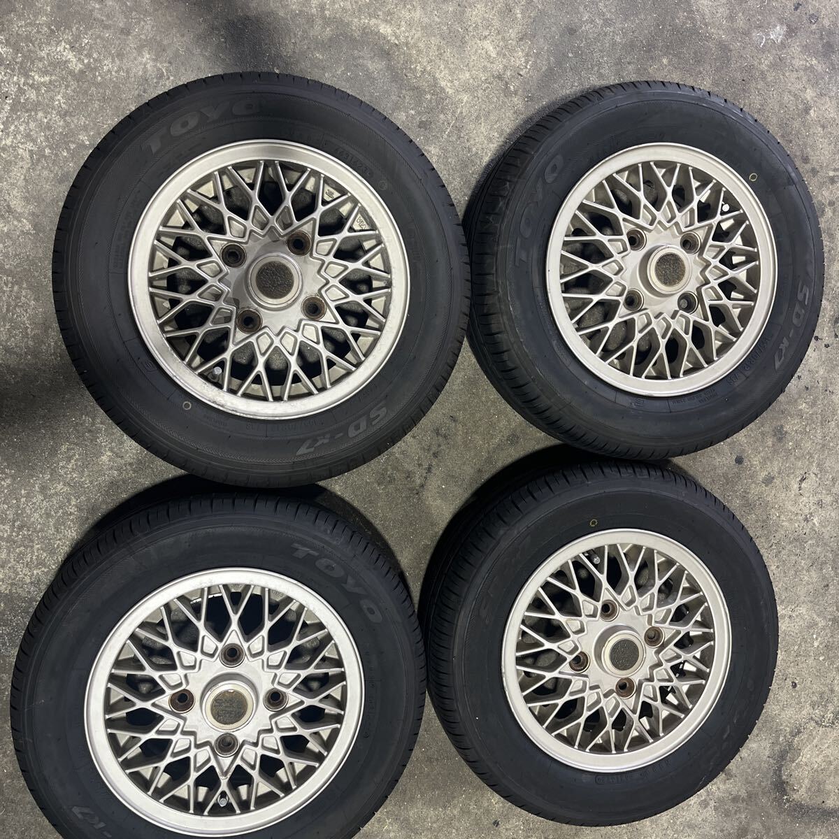 中古】☆ 希少PCD100！☆SSRメッシュ☆エッセ☆旧車☆12インチ☆の落札