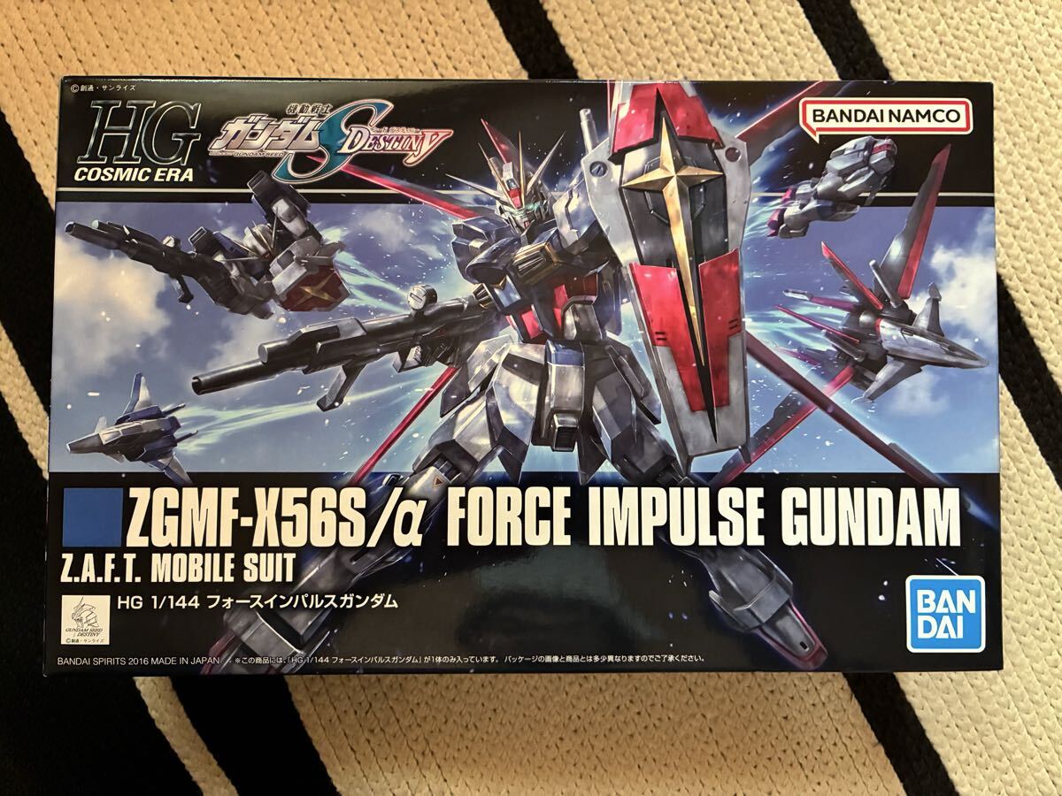 新品】HGCE 1/144 フォースインパルスガンダム 塗装済完成品の落札情報