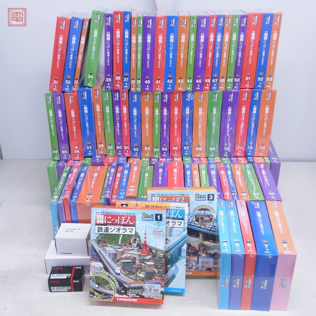 新品】【送料無料】昭和にっぽん鉄道ジオラマ 専用収納ラックの落札