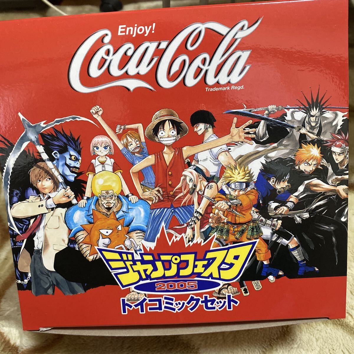 □コカコーラ 懸賞品 ジャンプフェスタ 2005 トイコミックセットの落札