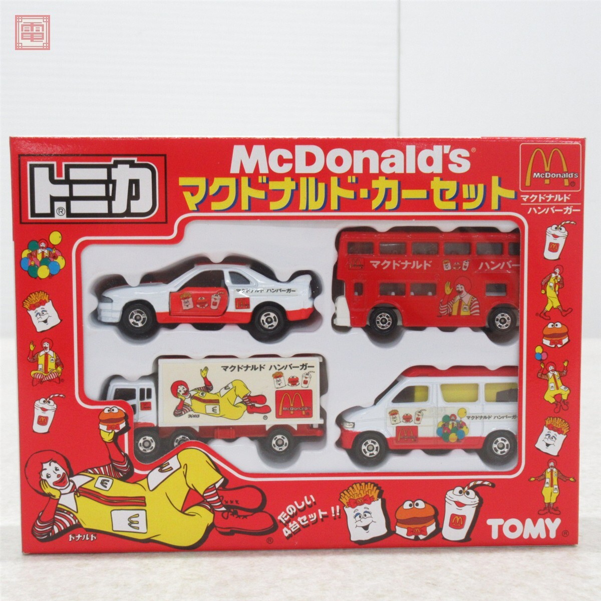 新品】iba◇中古◇未使用【ミニカー ダイヤペット 1/75 マクドナルド
