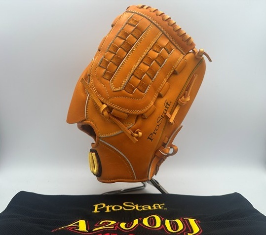 ウィルソン　Wilson オーダーグラブ　ピッチャー用　投手用　グラブ　中古 ウイルソン（Wilson） 軟式オーダー グローブ ウイルソンスタッフ 投手