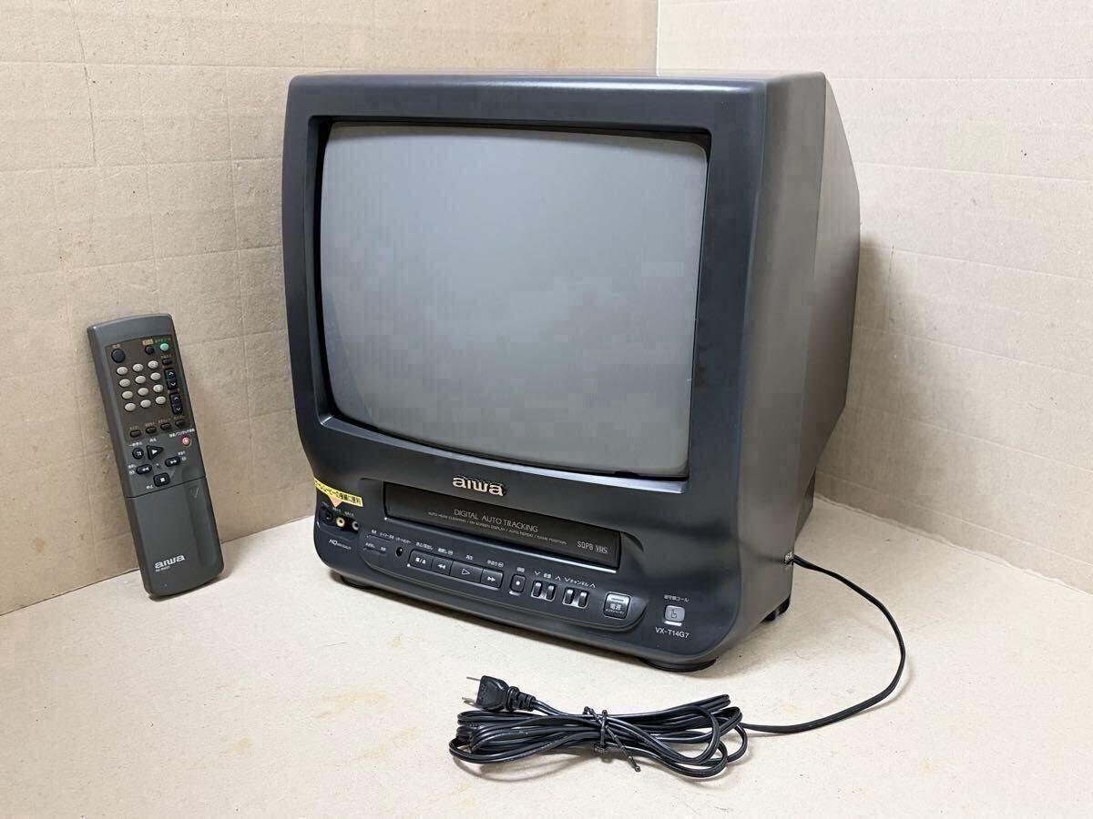 中古】AIWA/アイワ テレビデオ VX-T10P 10型 中古の落札情報詳細