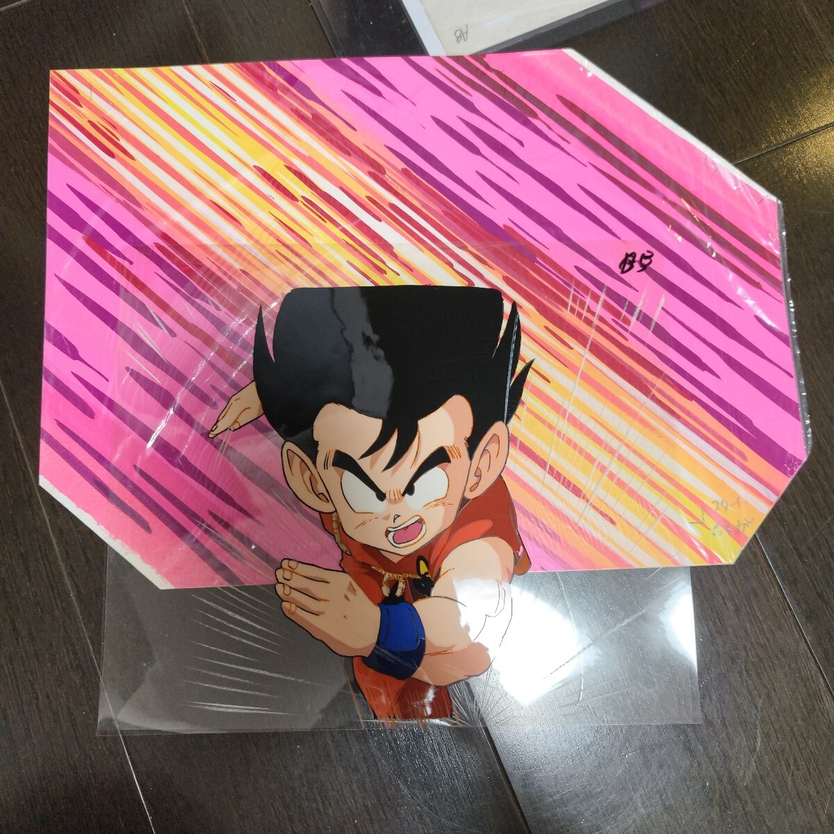 ドラゴンボール 悟空vs桃白白 セル画 動画あり（痛みあり）の落札情報