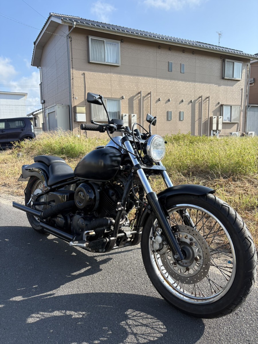 m0-23 ヤマハ ドラッグスター1100 VP13J シート 中古 純正 ドラッグ