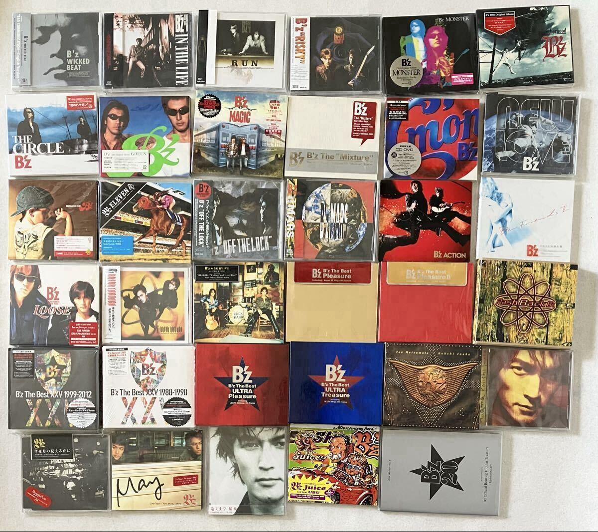 中古】B'z ビーズ/CD/まとめて/レンタル版含む/計19枚セット/【MARS