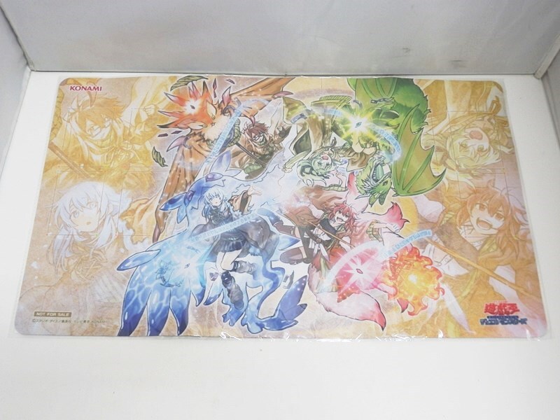 遊戯王　ランキングデュエル　プレイマット　賜炎の咎姫　個数1 目立った傷や汚れなし】遊戯王 プレイマット 遊戯王の日 しえんのとが